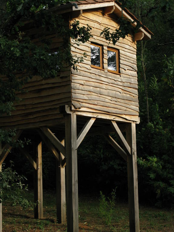 Les Cabanes Du Tertre Urval Exterior foto